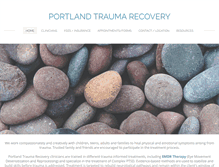 Tablet Screenshot of portlandtraumarecovery.com